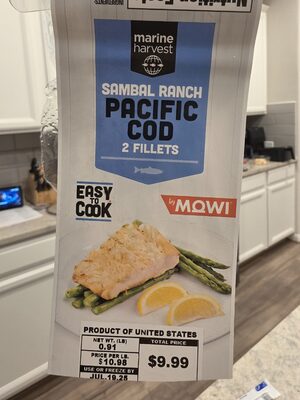 Sambal Ranch Pacific Cod
