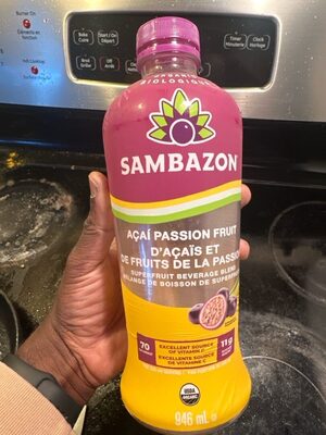 Sambazon Açai Passion Fruit