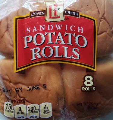 Sandwich Potato Rolls