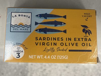 Sardines In Extra Virgin Olive Oil