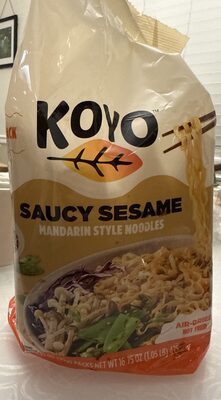 Saucy Sesame Mandarin Style Noodles