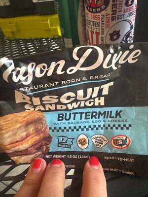 Sausage Egg And Cheese Biscuit