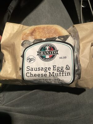Sausage egg and muffin