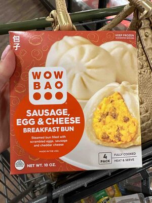 Sausage, Egg & Cheese Breakfast Bun