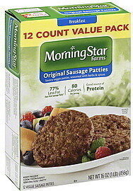 Sausage patties original value