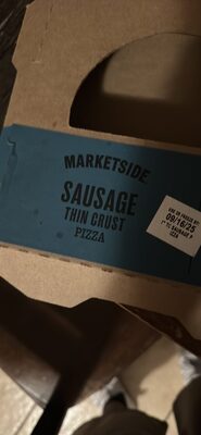 Sausage Thin Crust Pizza