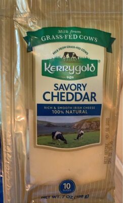 Savory cheddar cheese