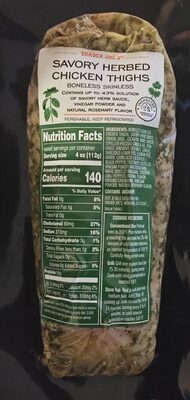 Savory Herbed Chicken Thighs