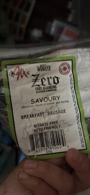 Savoury Breakfast Sausage