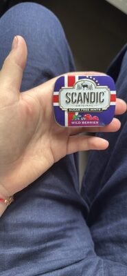 SCANDIC Original Sugar Free Mints Wild Berries