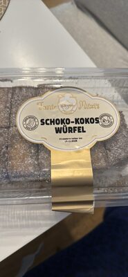 Schoko-Kokos Würfel