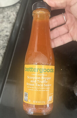 Scorpion Pepper and Truffle Street Taco Sauce