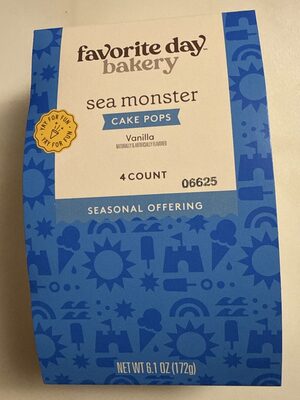 Sea Monster Cake Pop