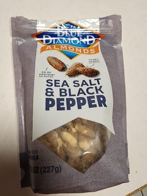 Sea Salt And Black Pepper Almonds