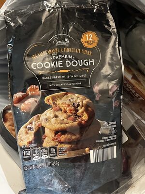 Sea Salt Caramel Chocolate Chunk Cookie Dough