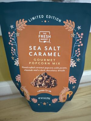 Sea Salt Caramel Gourmet Popcorn Mix