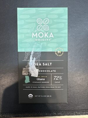 Sea Salt Dark Chocolate 72% Cacao