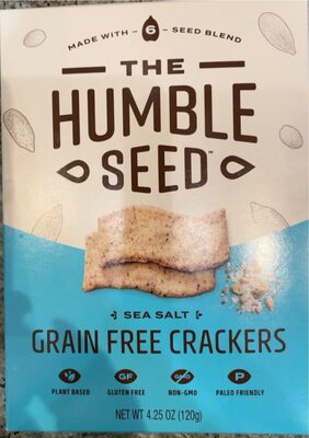 Sea Salt Grain Free Crackers