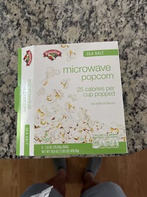 Sea Salt Microwave Popcorn