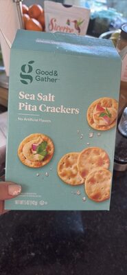 Sea Salt Pita Crackers