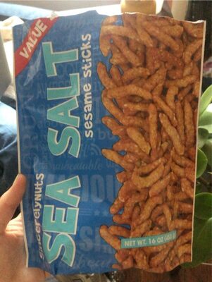 sea salt sesame sticks