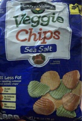 Sea salt veggie chips