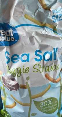 Sea salt veggie straws