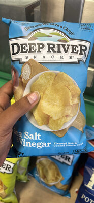 Sea Salt & Vinegar Flavored Kettle Cooked Potato Chips