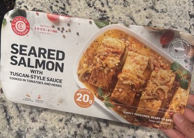 Seared Salmon With Tuscan Style Sauce