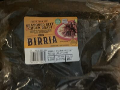 Seasoned Beef Chuck Roast