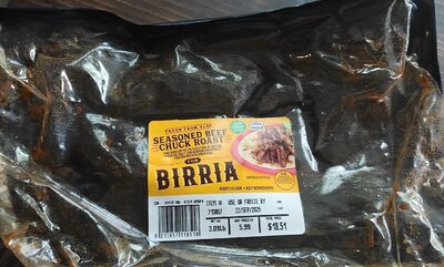 seasoned beef chuck roast for birria