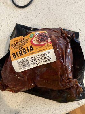 Seasoned Beef Chuck Roast For Birria