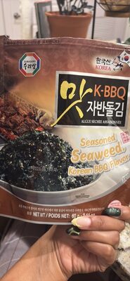 Seasoned Seaweed, Korean BBQ Flavor