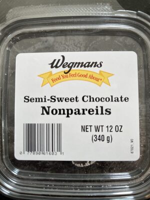 Semi-Sweet Chocolate Nonpareils