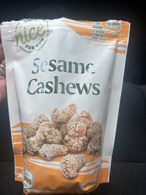 Sesame cashews