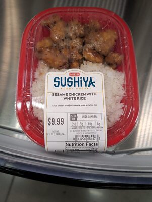 Sesame Chicken With Rice