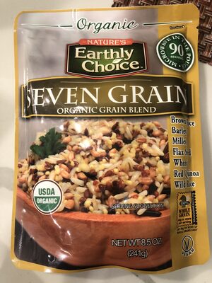 Seven grain organic grain blend