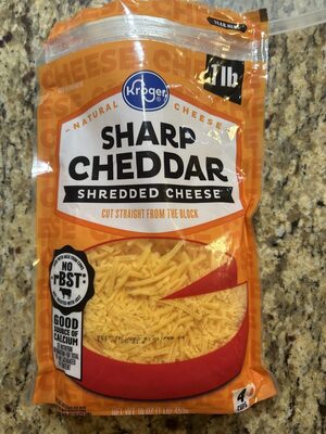 Sharp cheddar shredded cheese