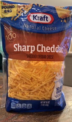 Sharp cheddar shredded cheese
