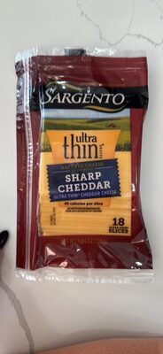 Sharp Cheddar Ultra Thin Cheddar Cheese