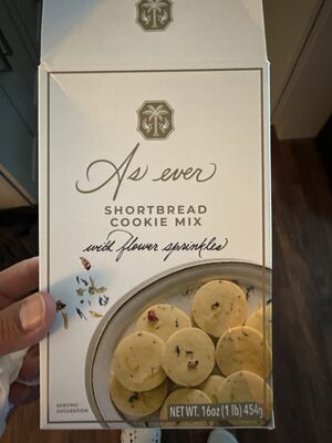 Shortbread Cookie Mix