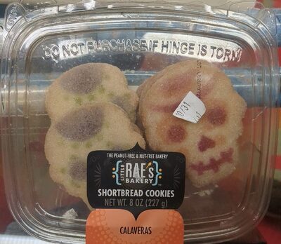 Shortbread Cookies Calaveras