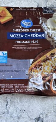 SHREDDED CHEESE MOZZA-CHEDDAR