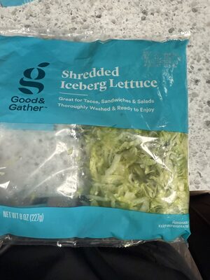 Shredded Iceberg Lettuce