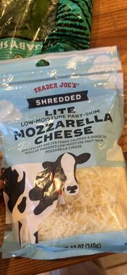 SHREDDED LITE LOW-MOISTURE PART-SKIM MOZZARELLA CHEESE