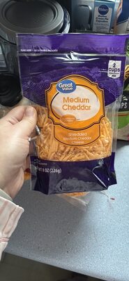 Shredded Medium Cheddar Cheese