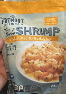 Shrimp W/Salted Butter & Garlic Sauce