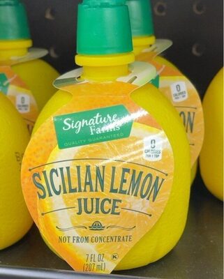Sicilian Lemon Juice