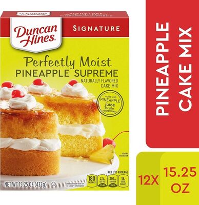 Signature perfectly moist pineapple supreme naturally
