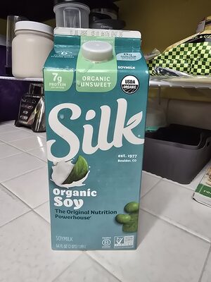 Silk Organic Soy Unsweet